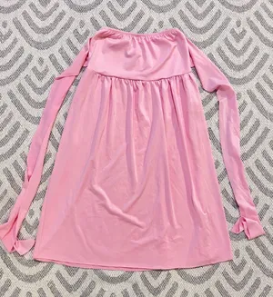 Light Pink Strapless Dress Small/Medium thumbnail 1