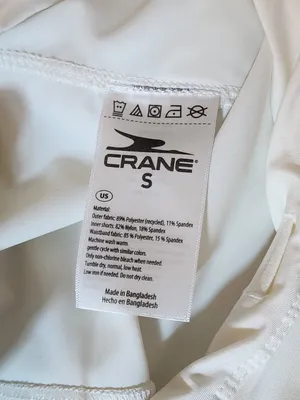 Crane White and Green Athleisure Skort NWT Size Small Flaw thumbnail 8