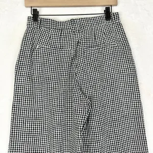 Abercrombie & Fitch Curve Love Sloane Gingham Wide Leg Pants Size 0 Long Tall thumbnail 4