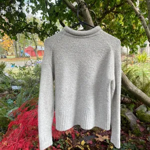 Madewell Fulton Gray Crew Neck Sweater thumbnail 7