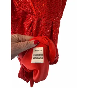 Double Crazy Red Sequin Dress thumbnail 9