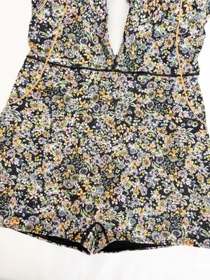 Free People Movement Eden Performance Onesie Ditsy Floral Print Romper thumbnail 11