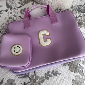 Lavender Laptop Bag Set for Women thumbnail 3