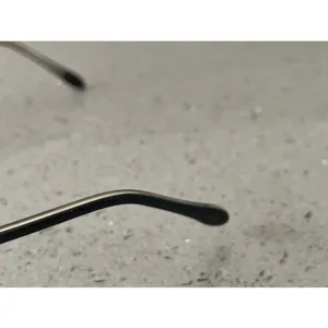 Nine West Eyeglasses Frames ONLY 48-17 130 Glasses P9U Black full rim round thumbnail 5