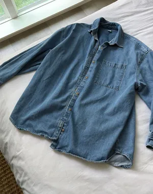 Old Navy Oversized Jean Shirt thumbnail 1