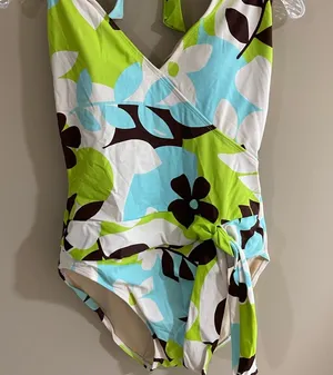 Sand n Sun large 12/14 one piece Blue thumbnail 1
