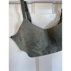 Aerie Smoothiez green wireless bra size medium thumbnail 2