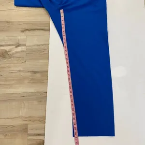 FIGS Technical Collection XL Royal Blue Straight Leg Scrub Pants Drawstring thumbnail 8