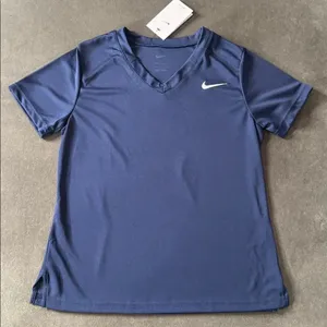 Nike Women’s Blue Club Speed Jersey Dri-Fit Short Sleeve Shirt SMALL NWT thumbnail 1