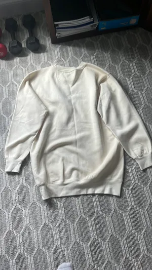 Crewneck Sweatshirt White Size XL thumbnail 4