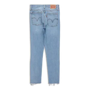 ✨Levi’s Wedgie Skinny Light Wash Button Fly Raw Hem Sz 26 Jeans✨ thumbnail 5