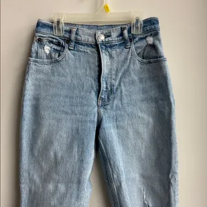 Abercrombie & Fitch Straight Leg Jeans Size 26 EXTRA SHORT thumbnail 2