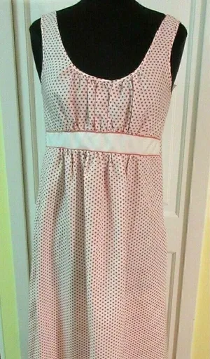 Cheoette vintage polka dot dress red & white small thumbnail 1