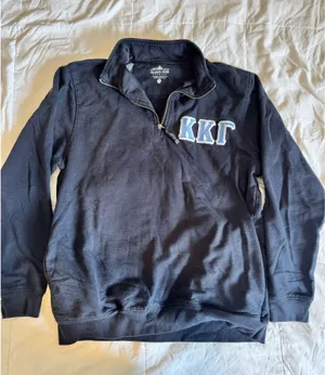 KKG Navy Blue Quarter Zip thumbnail 1