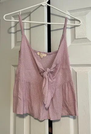 LA Hearts flowy summer top thumbnail 1