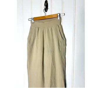 Lululemon LA Wide Leg Side Split HR Pant Trench Tan Beige Size 2 LW5DNSS thumbnail 6