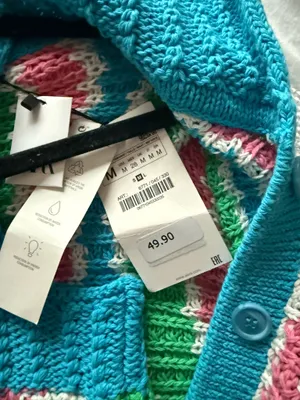 ZARA Knit Two-Piece Colorful Set thumbnail 4