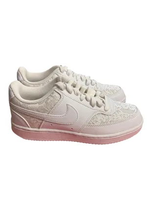 Nike Court Vision Low “White Lace” Size 6 Women- NEW thumbnail 11