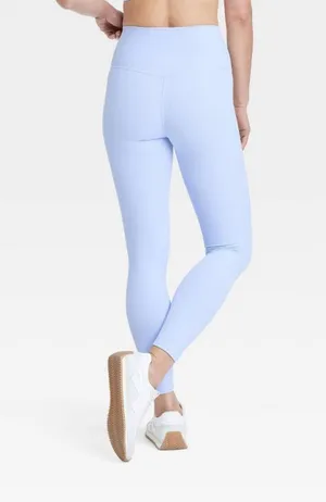 All in Motion Women's Everyday Soft High-Rise Ribbed 7/8 Leggings thumbnail 2