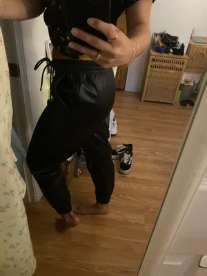 Leather Pants Black Size XS thumbnail 2