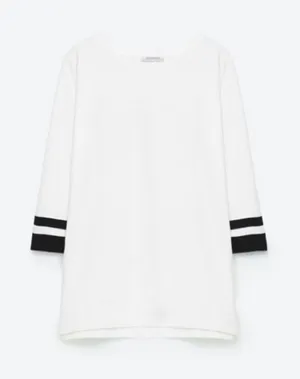 ZARA Graphic T-Shirt Trafaluc Bloggers Favorite Free Buffet Tee S thumbnail 1