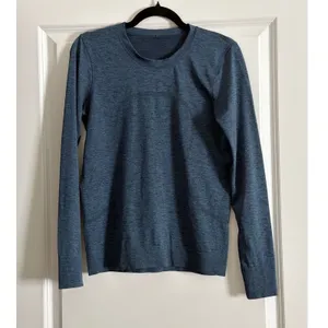 Lululemon Swiftly Relaxed Long Sleeve Shirt True Navy Iron Blue Small thumbnail 5