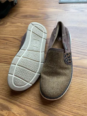Ariat Womens Brown Slip-On Loafers Shoes Size 6 Western Footwear Slip Ons thumbnail 2