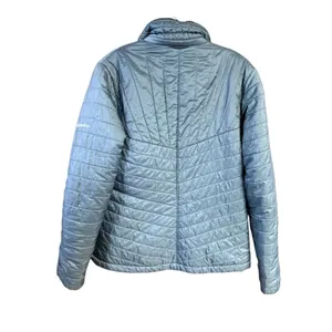 Columbia women's jacket with Omni-Heat thermal comfort Gray/Black Sz L thumbnail 3