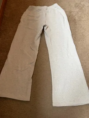 Brandy Melville Waffle Knit sweat pants  thumbnail 2