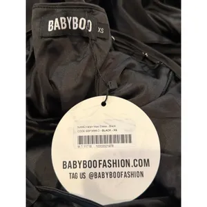 Babyboo Helen Maxi Dress Black NEW NWT Size XS thumbnail 6
