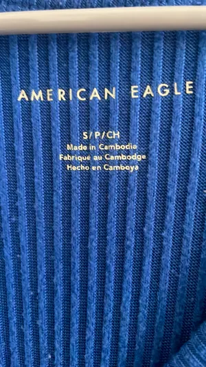 Blue American Eagle Top thumbnail 5