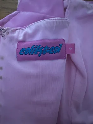 Edikted Pink Crop Top thumbnail 4