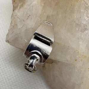 Vintage Silver‎ Tone Whistle Charm Pendant Miniature Sports Coach 3.03g SKU 230 thumbnail 5