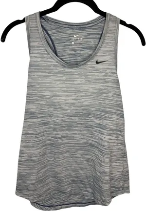 Nike Dri-Fit Tank Top Women's Size XS Running Blue Athletic Yoga Workout Active thumbnail 1