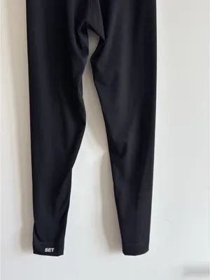 SET Active Sportbody Black High Rise Leggings Ankle Length Size S thumbnail 9