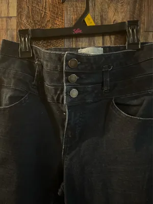 Jolt Women's blue Jeans with 3 buttons in front size 9 (29W) thumbnail 2
