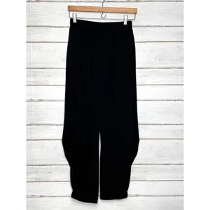 Davis & Dani Black 2 Pc Matching Set Size Small Flowy Pants & Top thumbnail 9