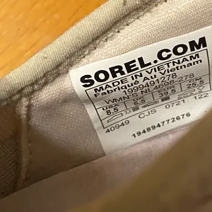 Sorel Women's Kinetic Impact Strap Sneaker‎ Dark Stone/Bolt Gray Size 8.5 NL4698 thumbnail 5