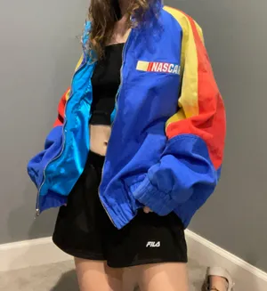 nascar bomber jacket Size L thumbnail 3