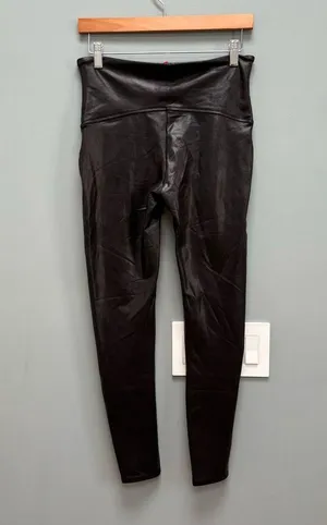 SPANX Faux Leather Leggings Black XL thumbnail 7