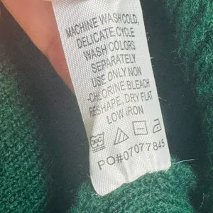 Ellos Green Mock Neck‎ Textured Sweater M 14/16 Cozy Cottagecore Academia Knit thumbnail 5