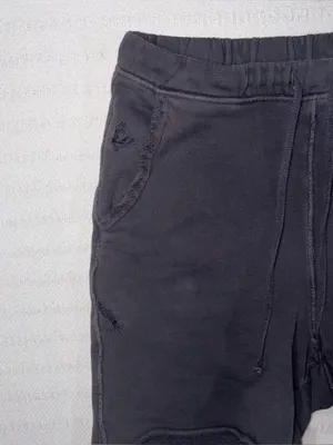Frank & Eileen Tee Lab Womens Distressed High Waisted Terry Shorts Size S Lounge thumbnail 4