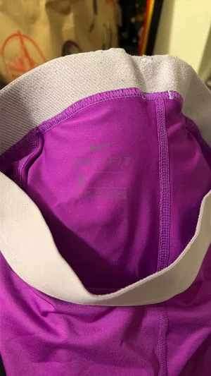 Purple Nike Pro Spandex Dri-Fit Shorts thumbnail 3