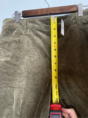 NWT talbots corduroy pants size 12 petite brown thumbnail 5