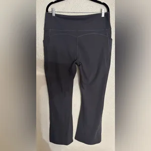 Yitty PureLuxe Everyday Kick Flare leggings size 2X with pockets grey color thumbnail 7