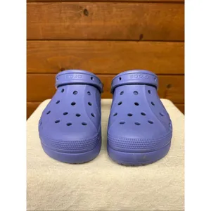 Crocs Womans Baya Platform Clogs purple Sz 11 thumbnail 6