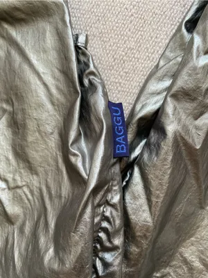 BAGGU Reusable Mini Shopping Bag Metallic Shiny thumbnail 7