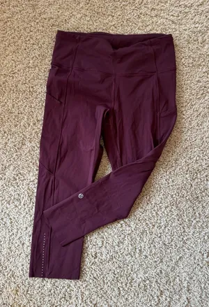 Lululemon Leggings Fast And Free thumbnail 1