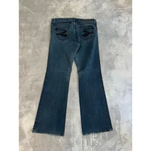 Women's Seven7 Blue Flare Jeans thumbnail 9