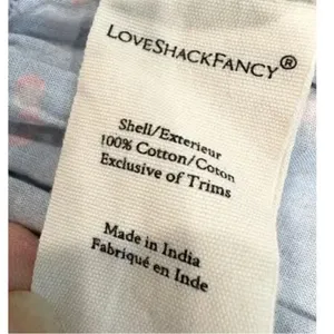 LoveShackFancy Aveline Smocked Baby Blue Ruffled Tiered Mini Dress M thumbnail 5